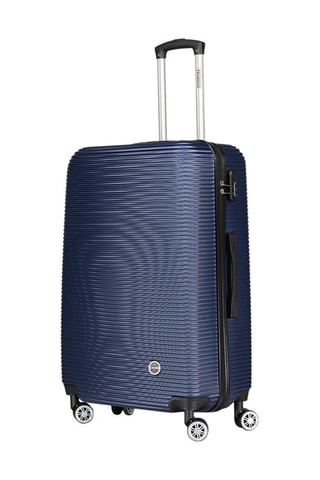 Set de 4 valises et vanity Solomun (L/M/S/XS) - Bleu