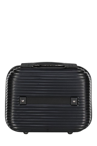 Set de 4 valises et vanity Solomun (L/M/S/XS) - Noir