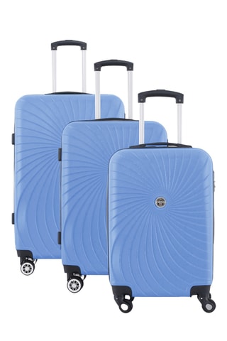 Set de 3 valises - Bleu