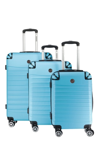 Set de 3 valises - Bleu