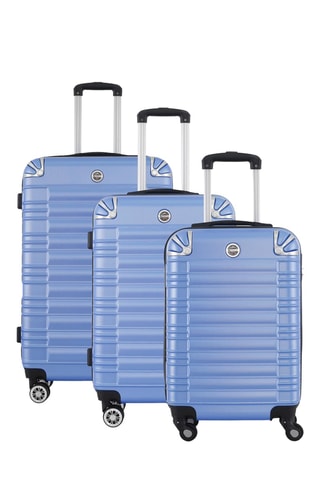 Set de 3 valises - Bleu