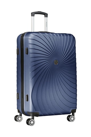 Set de 4 valises et vanity - 53/65/77/23 cm - Bleu