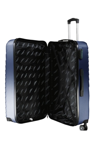 Set de 4 valises et vanity - 53/65/77/23 cm - Bleu