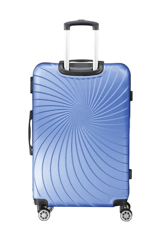 Set de 4 valises et vanity - 53/65/77/23 cm - Bleu