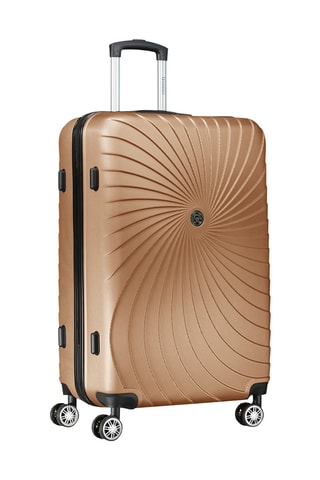 Set de 4 valises et vanity - 53/65/77/23 cm - Kaki