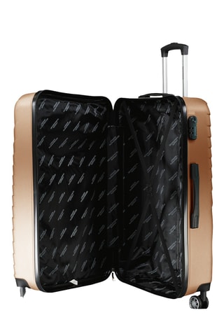 Set de 4 valises et vanity - 53/65/77/23 cm - Kaki