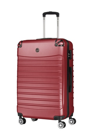 Set de 4 valises et vanity - 42/53/65/77/23 cm - Bordeaux