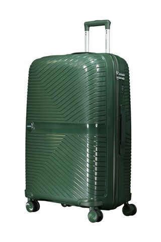 Set de 3 valises et vanity - 53/65/77/23 cm - Vert