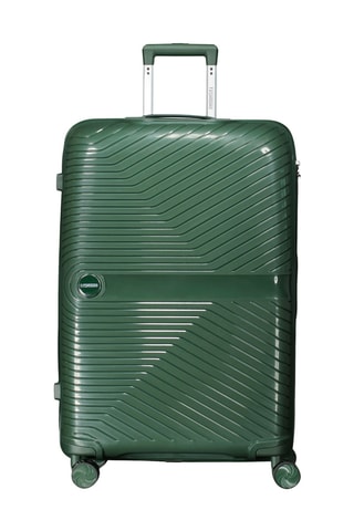 Set de 3 valises et vanity - 53/65/77/23 cm - Vert