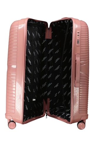 Set de 3 valises et vanity - 53/65/77/23 cm - Doré