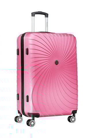 Set de 4 valises et vanity - 42/53/65/77/23 cm - Rose