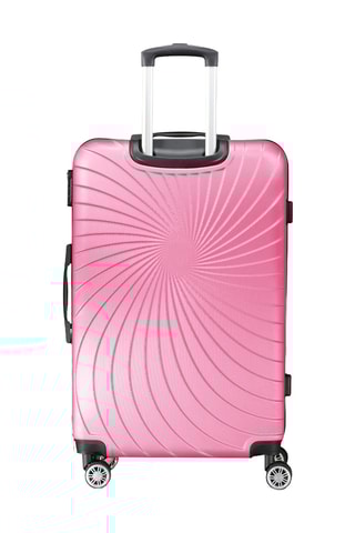 Set de 4 valises et vanity - 42/53/65/77/23 cm - Rose