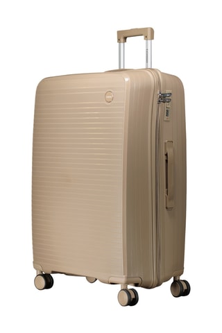 Set de 3 valises et vanity - 53/65/77/23 cm - Kaki