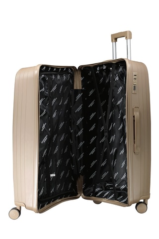 Set de 3 valises et vanity - 53/65/77/23 cm - Kaki