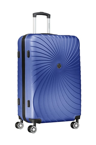 Set de 4 valises et vanity - 53/65/77/23 cm - Bleu