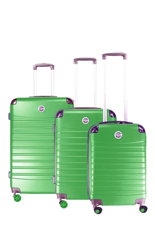 Set de 3 valises - Vert