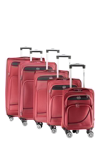 Set de 5 valises - Bordeaux