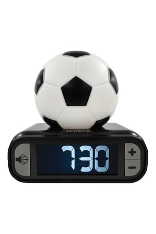 Réveil digital avec veilleuse lumineuse Football en 3D - Dès 6 ans