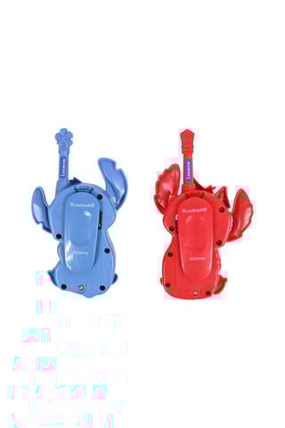 2 talkie-walkies 3D Stitch et Leroy Lilo et Stitch Disney