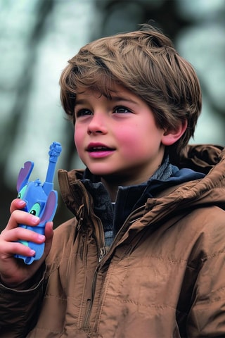 2 talkie-walkies 3D Stitch et Leroy Lilo et Stitch Disney