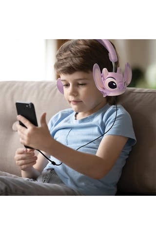 Casque stéréo filaire pliable Angel Lilo et Stitch Disney - Dès 4 ans