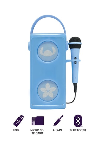 Enceinte lumineuse Bluetooth avec microphone Stitch Lilo & Stitch Disney - Dès 6 ans