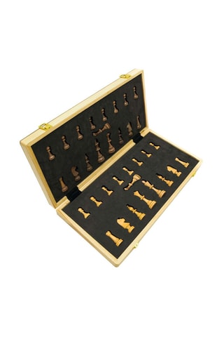 Jeu d’échecs magnétique en bois - Dès 7 ans