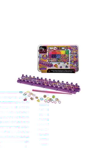 Kit de création bracelets élastiques Géant Studio à Tisser Tout-en-Un  - 5960 pièces - Dès 8 ans