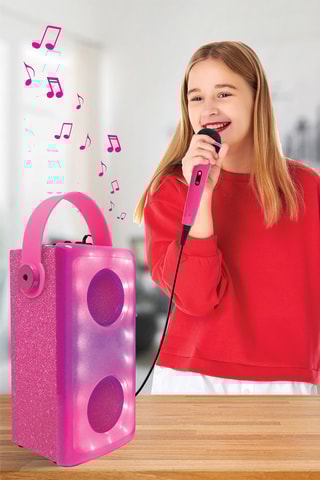 Enceinte Bluetooth® lumineuse avec micro - Dès 6 ans