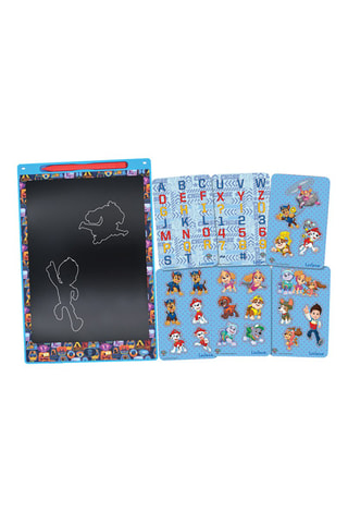 Tablette E-Ink Pat' Patrouille avec pochoirs Dès 3 ans - Rouge et bleu