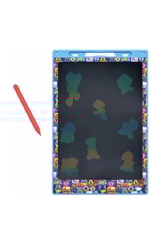Tablette E-Ink Pat' Patrouille avec pochoirs Dès 3 ans - Rouge et bleu