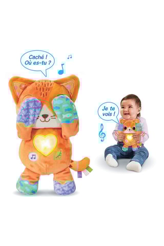 Jeu d'éveil Fripon Cache-cache Chaton - De 10 à 36 mois