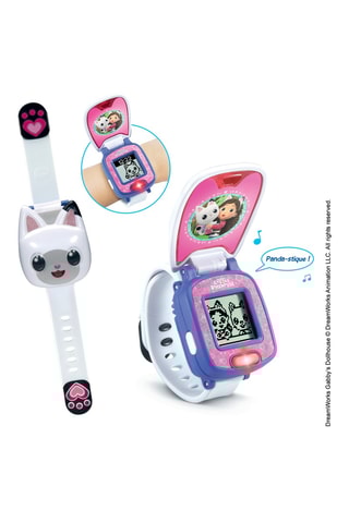 Montre-jeu intéractive Gabby de Pandy Pattes - Blanc - De 3 à 7 ans