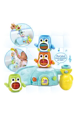 1, 2, 3 Empilo Pingouins - 4 pièces - De 1 à 5 ans