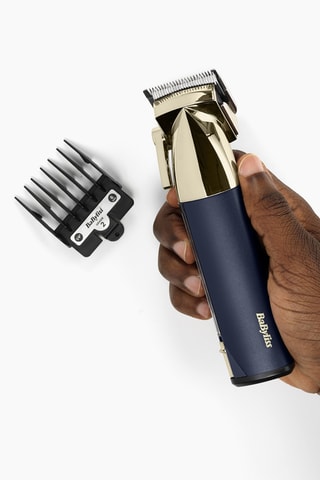 Tondeuse cheveux Super-X Metal Gold&Navy - 15 longueurs de coupe - 180 min d'autonomie