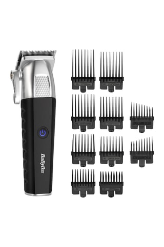 Tondeuse nez et oreilles en acier inoxydable Lithium Power - 8 longueurs de coupe