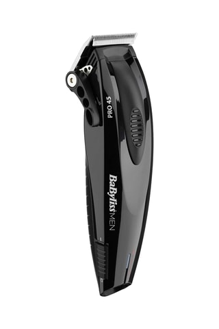 Tondeuse cheveux en acier inoxydable Pro - 45 longueurs de coupe - 30 min d'autonomie