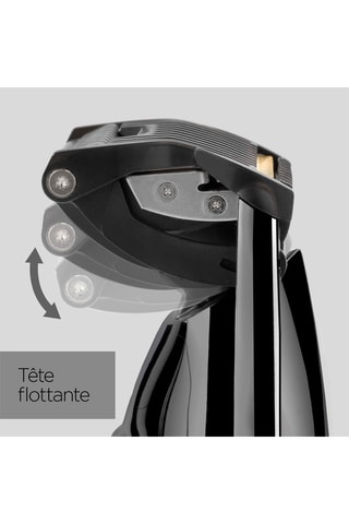 Tondeuse barbe en titane Stubble Trimmer Super-X Metal Black - 24 longueurs de coupe - 90 min d'autonomie