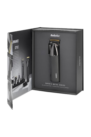 Tondeuse cheveux en titane Super-X Metal Series - 55 longueurs de coupe - 180 min d'autonomie