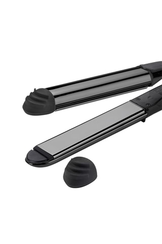 Lisseur et fer à boucler 2-en-1 Straight and Curl Titanium - 230 °C - Revêtement en titane