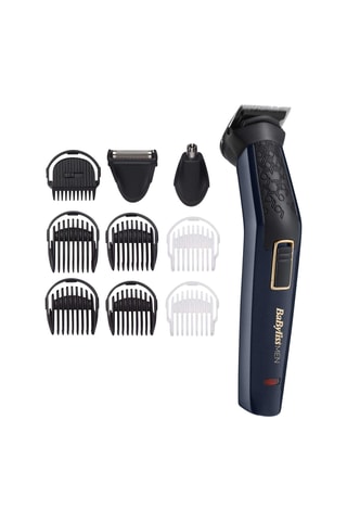 Tondeuse multi-usages 10-en-1 Carbon Steel - 9 longueurs de coupe - 60 min d'autonomie