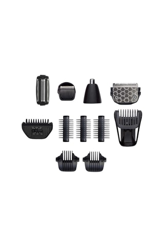 Tondeuse en titane multi-usages 12-en-1 Carbon Titanium - 70 min d'autonomie