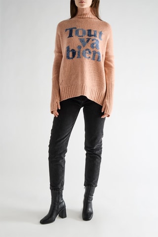 Pull en laine et alpaga - Nude
