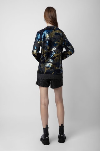 Pull en mérinos - Noir