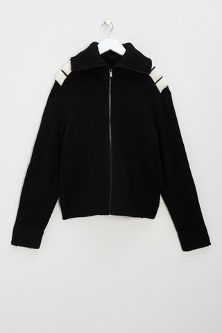 Gilet en mérinos - Noir