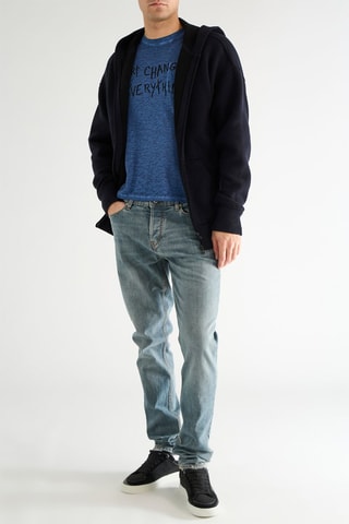 Gilet à capuche en cachemire - Noir