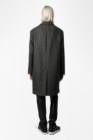 Manteau en laine - Anthracite