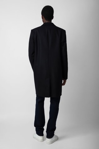 Manteau en laine - Noir