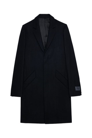 Manteau en laine - Noir