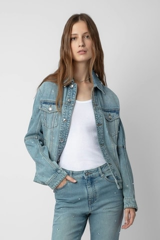 Veste en jean - Bleu clair